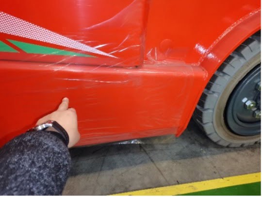 Waar vind ik mijn Heli heftruck serienummer?